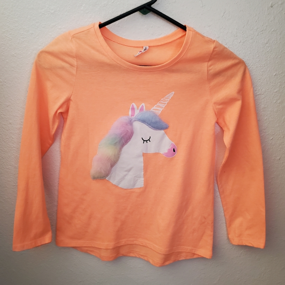 Long sleeve unicorn t-shirt